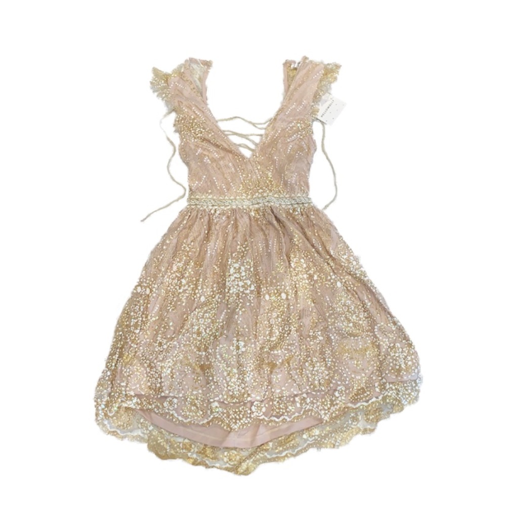 Champaign Sparkly Dress